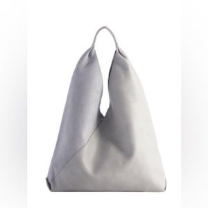 Adorable Shiraleagh handbag in grey suade & leather.
